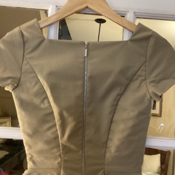 Lake Studio cotton poplin dress khaki colored EU38 - Picture 4 of 4